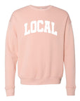 Varsity Font Local Graphic Crewneck Sweatshirt