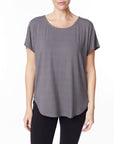 Fabina Bamboo Casual Dolman Sleeve Top