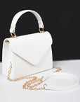 Patent Leather Top Handle Swing Bag