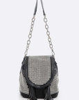 Iconic Rhinestone Convertible Fahion Bag