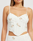 Emory Park Hanky Hem Corset Top