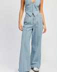 Mid Rise Wide Leg Pants by Emory Park