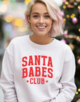 Plus Santa Babes Club Graphic Premium Crew