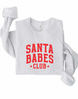 Plus Santa Babes Club Graphic Premium Crew