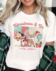 Christmas & Co Retro Santa Graphic Tee