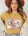 Christmas & Co Retro Santa Graphic Tee