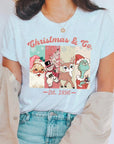 Christmas & Co Retro Santa Graphic Tee