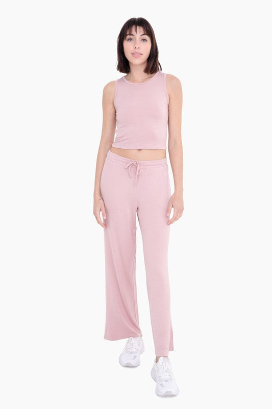 Sz M Mono B Mid-Rise Lounge Terry Pant