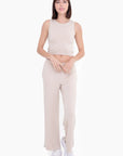 Mono B Mid-Rise Lounge Terry Pant