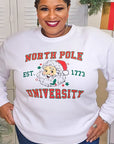 North Pole University Graphic Sweatshirt