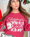 Shimmy Shimmy Cocoa What Graphic Sweatshirt