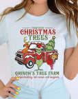 Grinch's Tree Farm Unisex Short Sleeve Graphic Tee