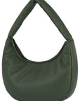 Ecostitch Puffy Woven Hobo Shoulder Bag