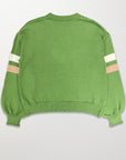 Football Knit Sweater