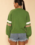 Football Knit Sweater