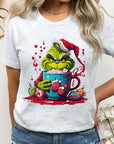 Giggling Grinch Graphic Tee