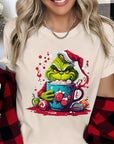 Giggling Grinch Short Sleeve Graphic Tee
