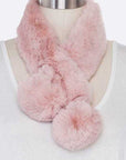 Soft Faux Fur Plushy Scarf