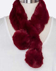 Soft Faux Fur Plushy Scarf