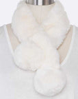 Soft Faux Fur Plushy Scarf