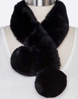 Soft Faux Fur Plushy Scarf