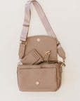 Signature Crossbody Shoulder Bag with Card Wallet