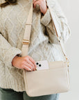 Signature Crossbody Shoulder Bag with Card Wallet