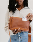 Signature Crossbody Shoulder Bag with Card Wallet