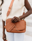 Signature Crossbody Shoulder Bag with Card Wallet