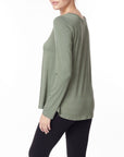 Fabina Bamboo Classic Long Sleeve Top