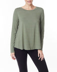 Fabina Bamboo Classic Long Sleeve Top