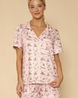 Miss Sparkling | Novelty Two Piece Pajama Set