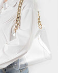 Chunky Chain Clear Transparent Stadium Bag