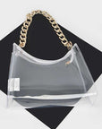 Chunky Chain Clear Transparent Stadium Bag