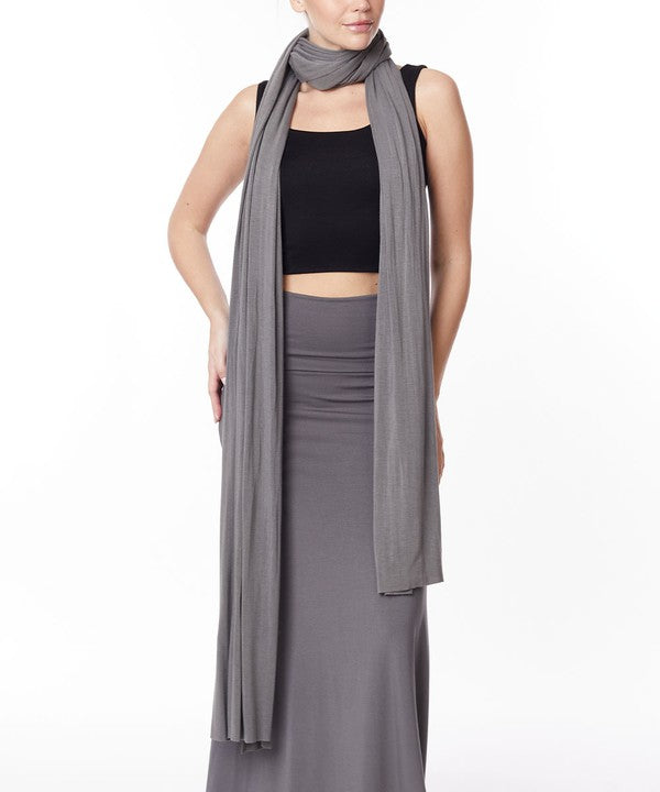 Fabina Bamboo Long Maxi Scarf