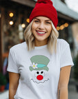 Plus Size Frosty the Snowman Graphic Tee