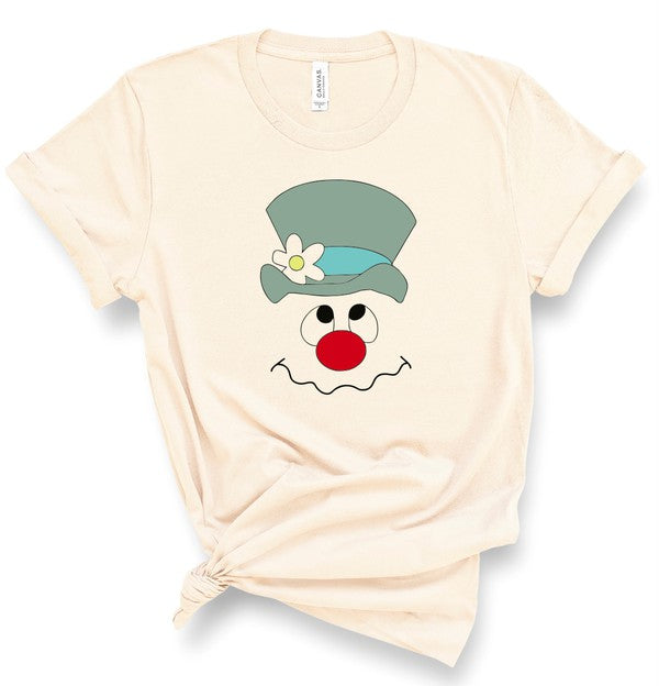 Plus Size Frosty the Snowman Graphic Tee