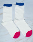 Color Block Socks Set Of 2