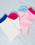 Color Block Socks Set Of 2