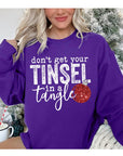 Don't Get Your Tinsel in a Tangle Graphic Sweatshirt