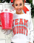 Team Naughty Graphic Long Sleeve T-Shirt