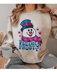 Feeling Frosty Unisex Fleece Sweatshirt