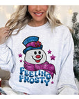 Feeling Frosty Unisex Fleece Sweatshirt