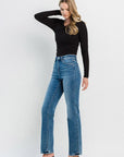 Sz 29 VERVET by Flying Monkey High Rise Straight Jeans