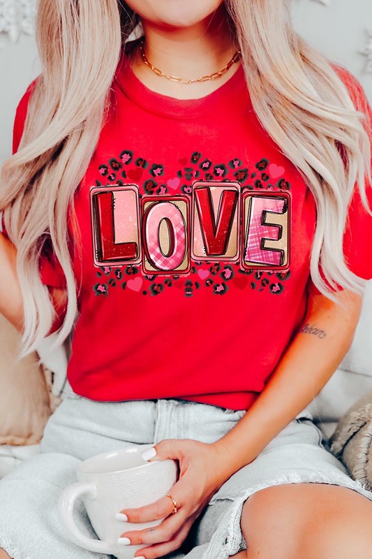 LOVE Valentine Graphic Tee