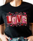 LOVE Valentine Graphic Tee