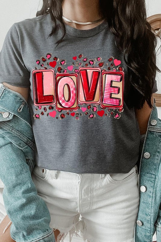 LOVE Valentine Graphic Tee