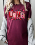 LOVE Valentine Graphic Tee