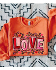 LOVE Valentine's Unisex Fleece Sweatshirt