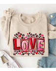 LOVE Valentine's Unisex Fleece Sweatshirt